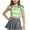 Lime Green, variant on Children Boy Girl Sequin Sparkly Cami Tank Tie Knot Glitter Plain Vests Vest Tops for Child Sleeveless Slip Crew Neck Summer Fall Vests 2026 Clothing 11 Year
