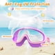thumbnail image 3 of Gafas de natación VeGovia Kids, paquete de 2 unidades, antivaho, con protección UV, 3 of 6