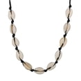 thumbnail image 4 of 2 collares de conchas naturales estilo hawaiano hechos a mano con cuerda de perla y concha, gargantilla corta para clavícula, collar femenino de moda con personalidad (45 x 1,9 cm), 4 of 8