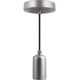 thumbnail image 1 of Lámpara de Techo Candil Base E27 Aksi Plata Brillante Modelo 125104, 1 of 3