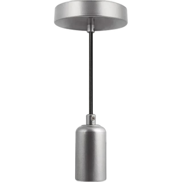 Lámpara de Techo Candil Base E27 Aksi Plata Brillante Modelo 125104