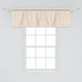 thumbnail image 2 of Ambesonne Vintage Window Valance, Old Fashioned Floral, 54" X 18", Rose Pale Green White, 2 of 3