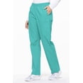 thumbnail image 7 of Dickies EDS Signature Scrubs Pant for Women Natural Rise Tapered Leg Pull-On Plus Size 86106, 3XL, Lagoon, 7 of 7