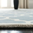 thumbnail image 5 of SAFAVIEH Chatham Freddy Geometric Wool Area Rug, Blue/Ivory, 10' x 14', 5 of 11