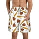 thumbnail image 1 of Balery Baseball Sport Traje de Baño Estilo Hawaiano para Hombre, Shorts de Secado Rápido con Bolsillos-X-Large, 1 of 6