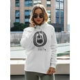thumbnail image 2 of Roar Lion Hoodie Women -Image by Shutterstock, Female Small, 2 of 4