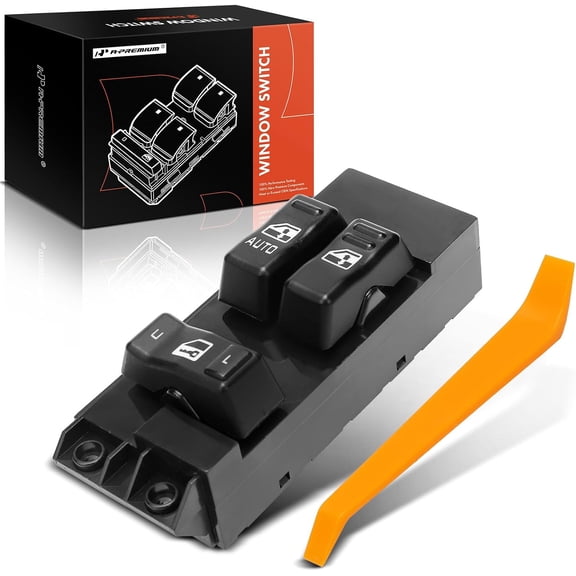 A-Premium Master Power Window Switch Compatible with Chevrolet Silverado 1500 2500 2000-2002, Silverado 2500 HD 2001-2002, Silverado 3500 & GMC Sierra 1500, Sierra 2500, Sierra 2500 HD