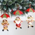 thumbnail image 2 of Adornos colgantes de felpa navideña, decoración de árbol de Navidad novedosa, 2 of 5