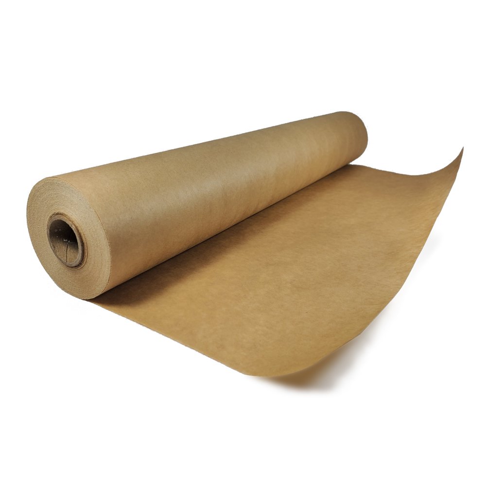 18" x 60yard Brown Masking Paper Roll to Cover Area — Kraft Paint