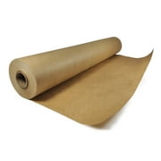 18" x 60-yard Brown Masking Paper Roll to Cover Area — Kraft Paint Paper to Protect Surfaces from Water-Based Materials — Perfect for Home Improvements — Painter’s Paper Roll for Floor Protection
