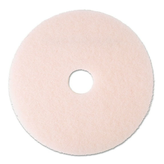 3M Ultra High-Speed Eraser Floor Burnishing Pad 3600 20" Pink 5/Carton 25858