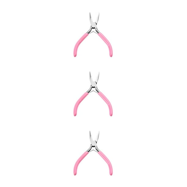 sweethay Paquete de 2 alicates para pelar, pinzas con resorte de acero antideslizante, fabricación de joyas artesanales, pelacables portátiles de Type1 NO1 sweethay CBP180313
