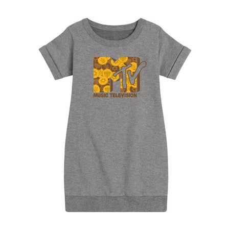 

MTV - Logo Hanukkah Gelt - Toddler & Youth Girls Fleece Dress