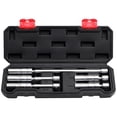 thumbnail image 1 of Faucet Hardware Kit 5Pcs Socket Set Drive Swivel Socket Kit with Extension Bars & Gapper " 5/8" 9/16" 15Mm Cr V for Automotive Repair Suitable for Most Vehicles Tap Accessories Plumbing Hardware Kitc, 1 of 8