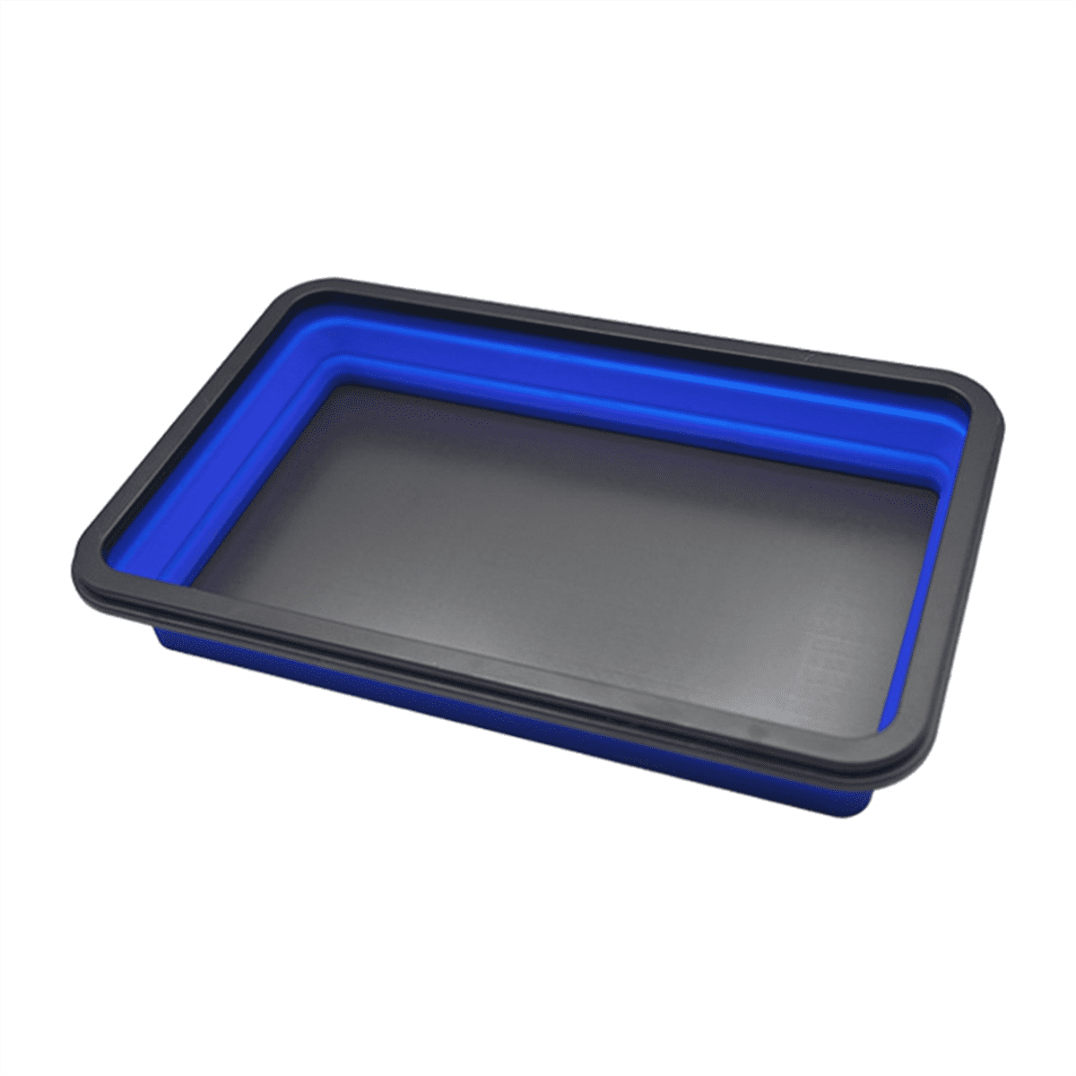 Foldable Magnetic Screw Tray Silicone Tool Parts Storage Organizer Box Woodworking Plumber Tool Parts Organizer Tray