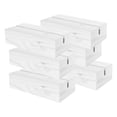 thumbnail image 4 of yuksok 6 Pieces Wooden Wreath Stand Base Wedding Decoration DIY for Collection Home White, 4 of 8