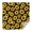 Black Yellow Sunflower, variant on Black White Cow Pattern Sunflower Square Tablecloth,Waterproof Square Table Cover,Wipeable Spillproof Washable Table Cover for Home Kitchen Party Decor 42"X42"(107x107cm)