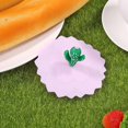thumbnail image 1 of Silicona resistente al calor a prueba de polvo tapa de taza sellada cubierta de envoltura de alimentos (Cactus) Ehuebsd Libre de BPA, 1 of 5