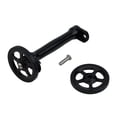 thumbnail image 2 of GLFILL Litepro Barre Télescopique à Roues Faciles pour ForBrompton/3 Sixte Vélo Pliant Noir avec Roues, 2 of 9