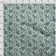 thumbnail image 4 of oneOone Rayon Light Blue Fabric Floral Fabric For Sewing Printed Craft Fabric By The Yard 56 Inch Wide, 4 of 4