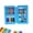 Blue, variant on Arts and Crafts Set,Arts and Crafts Painting Kit for Indoor,Colored Drawing Art Kit,Brush and Watercolor Pen Set for DIY Painting indoor and Outdoor,Blue