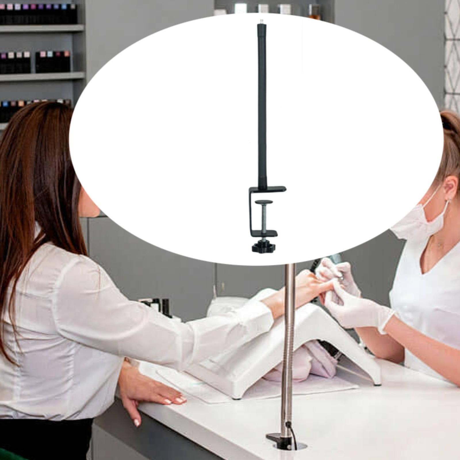 Serenable Nail Practice Hand Bracket Clamp Portable Practical Bendable Display Stand Mannequin Hands Display Support for Professioanals