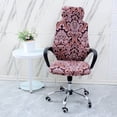 thumbnail image 2 of facefd Elastic Game Chair Slipcovers Dustproof for Dinning Chair Swivel Armchair A, 2 of 8