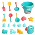 thumbnail image 2 of Ultimate Beach Builder Toy Set with Wide Shovel and Durable Bucket - Kids Construction Play Kit for Shoreline Creativity Adventures, 2 of 6