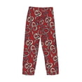 thumbnail image 3 of Vsdgher Snake Print Mens Pajama Pants Sleep & Lounge Pants, PJ Bottoms With elastic waistb and Pockets, 3 of 5