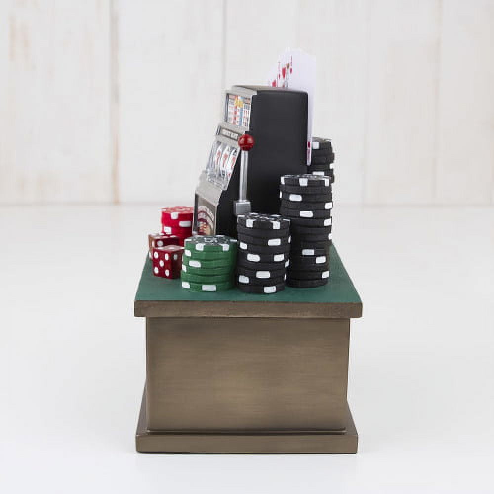 Perfect Memorials Small Gambling Cremation Urn
