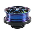 thumbnail image 2 of funtasica Capuchons, Couvercles de Réservoir en Alliage d'Aluminium Professionnel, pour Bleu Grillé, 2 of 6