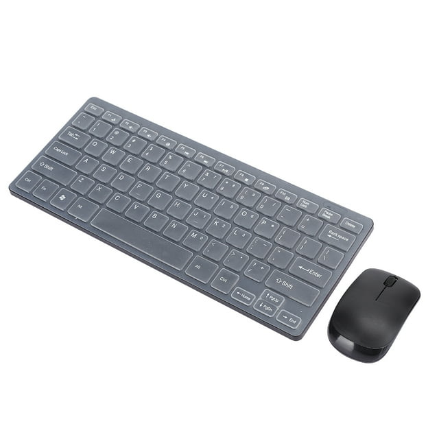 Keyboard Mouse Combo, 2.4GWireless Keyboard Mouse Set With Keypad Protector USB Receiver For Notebook Office Gaming