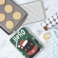 thumbnail image 5 of Yayeee Pot Holders Kitchen Heat Resistant with Pocket 7"x9.8" Cotton Oven Cooking Hot Pads, Christmas Cat, 5 of 7