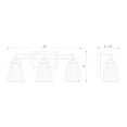 thumbnail image 2 of Z-Lite 3 Light Vanity, 2 of 8