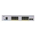 thumbnail image 2 of Cisco 350 CBS350-16P-E-2G Ethernet Switch - 18 Ports - Manageable - 2 Layer Supported - Modular - 2 SFP Slots - 23.68 W Power Consumption - 120 W PoE Budget - Optical Fiber, Twisted Pair - PoE Port..., 2 of 2