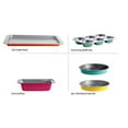 thumbnail image 2 of Gibson Colorsplash Ayden 5-Piece Bakeware Set, Assorted Colors, 2 of 6