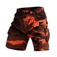 thumbnail image 2 of JLFKNG Mens Plus Size Cargo Shorts Elastic Waist Casual Camouflage Summer Shorts With Multi Pockets Suitable For Daily Wear, 2 of 4