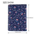 thumbnail image 3 of Rateoe Bone And Star For American Pattern Passport Holder Wallet Leather Mulit-purpose Travel Wallet Credit Cards Case ,Passport Cover for Women Men-6.5 in, 3 of 5