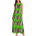 thumbnail image 2 of Little Debbie Christmas Tree cakes Long Dress summer dress woms02 Dresses gala Bride dresses Dress, 2 of 6