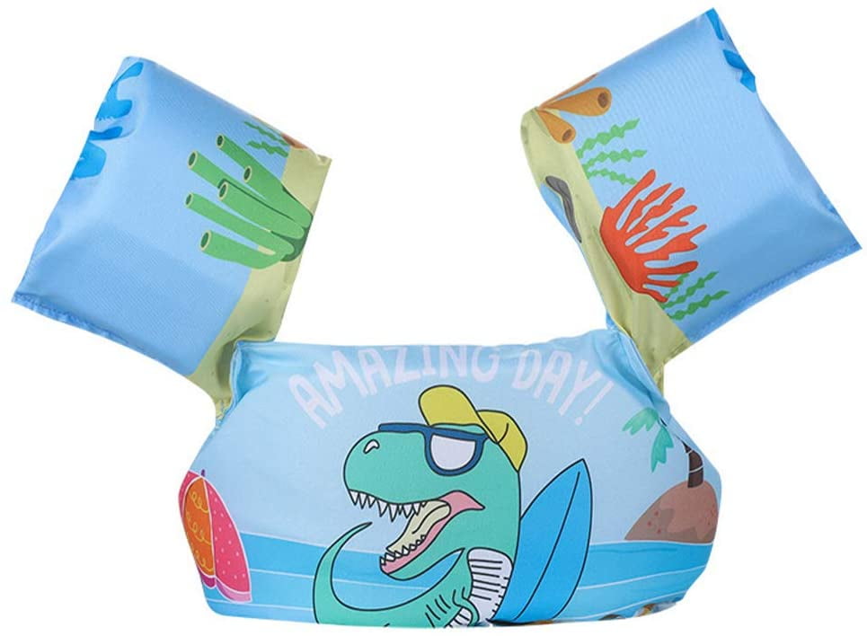 Kids Swim Vest Life Vest, 2266 Pounds for Toddler Boys and Girls Age16