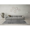 thumbnail image 3 of Ahgly Company Indoor Square Oriental Gray Industrial Area Rugs, 5' Square, 3 of 4