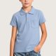 thumbnail image 2 of Odeerbi Camisas de Golf de Niños Niñas Algodón Color Sólido Camisas de Tenis de Manga Corta Uniforme Escolar Con Bolsillo, 2 of 6