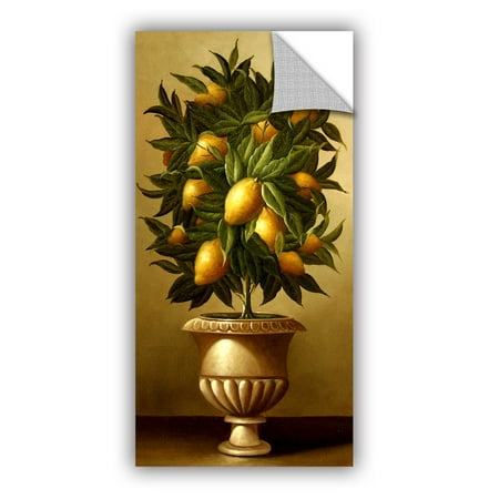 Lemons Topiary - Lemon Topiary In Marble Urn