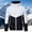 #White, variant on DPTALR Men's Solid Color Casual Large Size Thickened Long Sleeve Zipper Hooded Outdoor Winter Parka,White,Big and Tall Men XXL