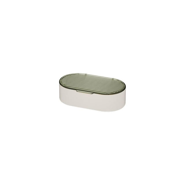 Feltree Flip-Top Travel Soap Case with Ventilation System, Splash-Proof Bathroom Organizer for Gym Bag, Compact Design with Quick-Drain Base