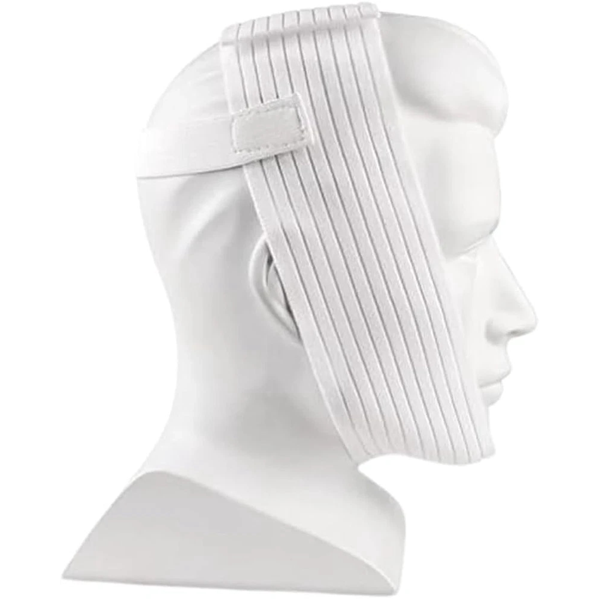 Super Deluxe White Chin Strap for Cpap Users - anti Dry Mouth- anti Snore Chin S
