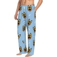 thumbnail image 2 of Balery Men'S German Shepherd Puppy Pants,Sleepwear Pants,Pajama Pants,Pj Bottoms Drawstring And Pockets-Small, 2 of 9