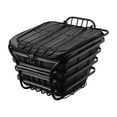 thumbnail image 2 of Bike Basket Dog Shopping Tricycle Balance Bike Cycling Holder Storage Basket Black, 2 of 8