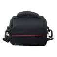 thumbnail image 1 of Estuche para cámara, bolso pequeño para cámara, bolso negro compacto para fotografía de viaje, bolso cruzado para mujeres y hombres, cámaras, 1 of 6