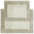thumbnail image 1 of Blossom & Vine 2 Pieces Hotel Border Bath Rug Set  Silver  20 in x 30 in, 1 of 5